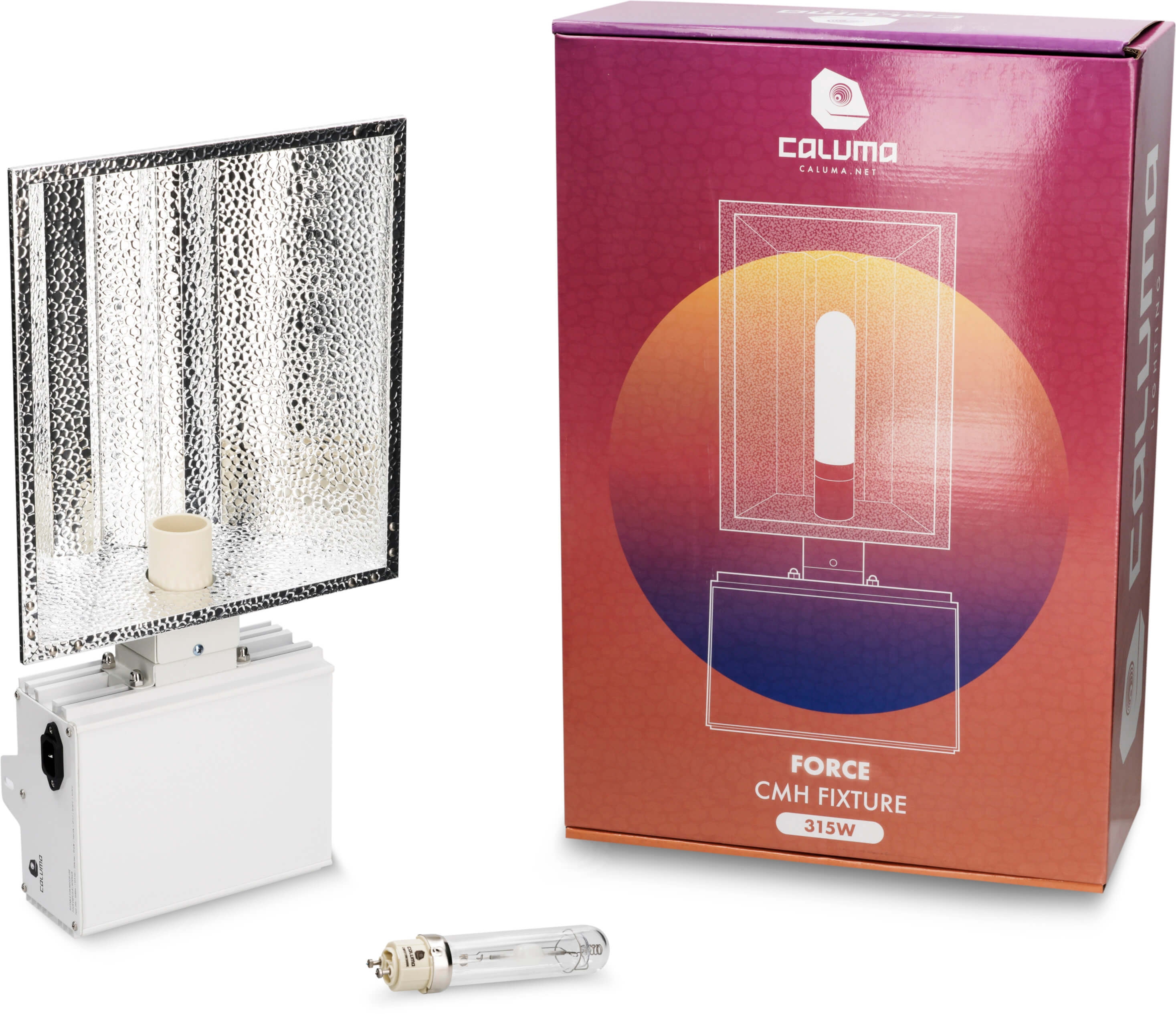 Caluma Force 315W CMH Fixture Beleuchtungsset Caluma Force 315W CMH Fixture Beleuchtungs Set Vollspektrum